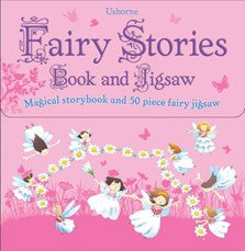 Fairy stories book and jigsaw in carry case